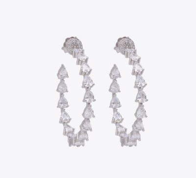 Timeless Elegance Sterling Silver Earrings - MAHROZE UK
