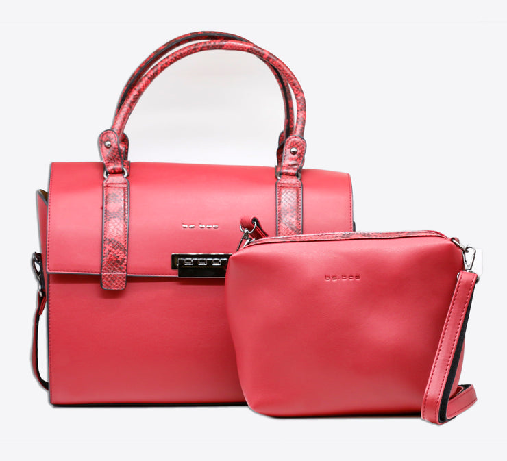 Rouge Red Bag With Pouch