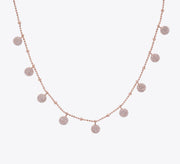 Rose Gold Sterling Silver Necklace - MAHROZE UK