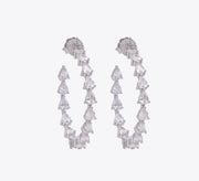 Timeless Elegance Sterling Silver Earrings - MAHROZE UK