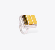 Canary Sterling Silver Ring - MAHROZE UK