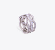 Twirly Bits Sterling Silver Ring - MAHROZE UK