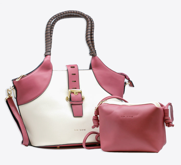 Pink The Twins Bag With Pouch