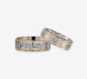 Cravings Sterling Silver Couple Ring