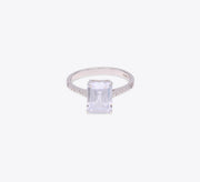 Classic White Sterling Silver Ring - MAHROZE UK