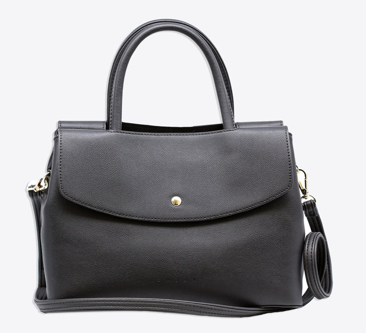 Smart Black Bag With Wallet