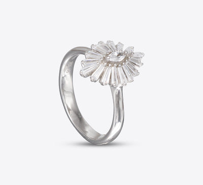 Dream Flower Sterling Silver Ring