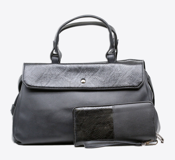 Ultimate Black Bag With Wallet