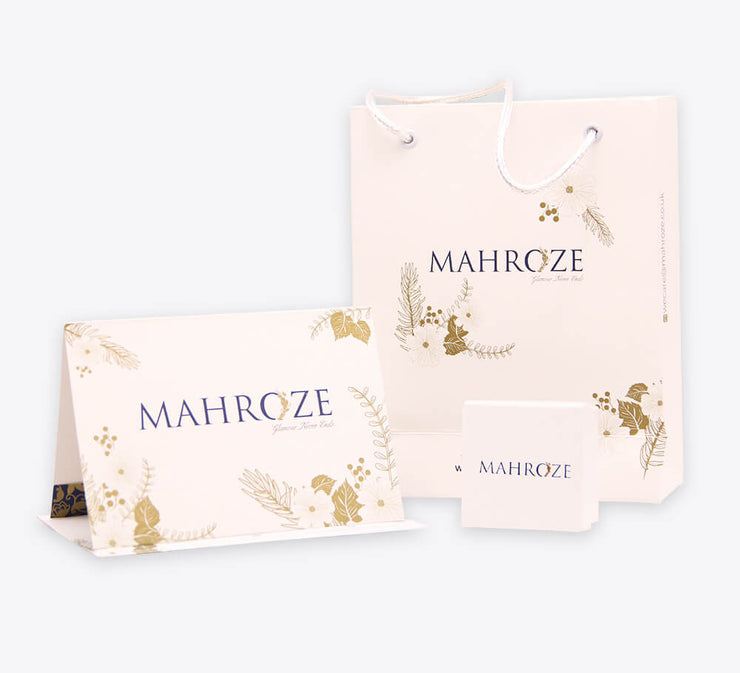 Colour Collab Sterling Silver Studs - MAHROZE UK